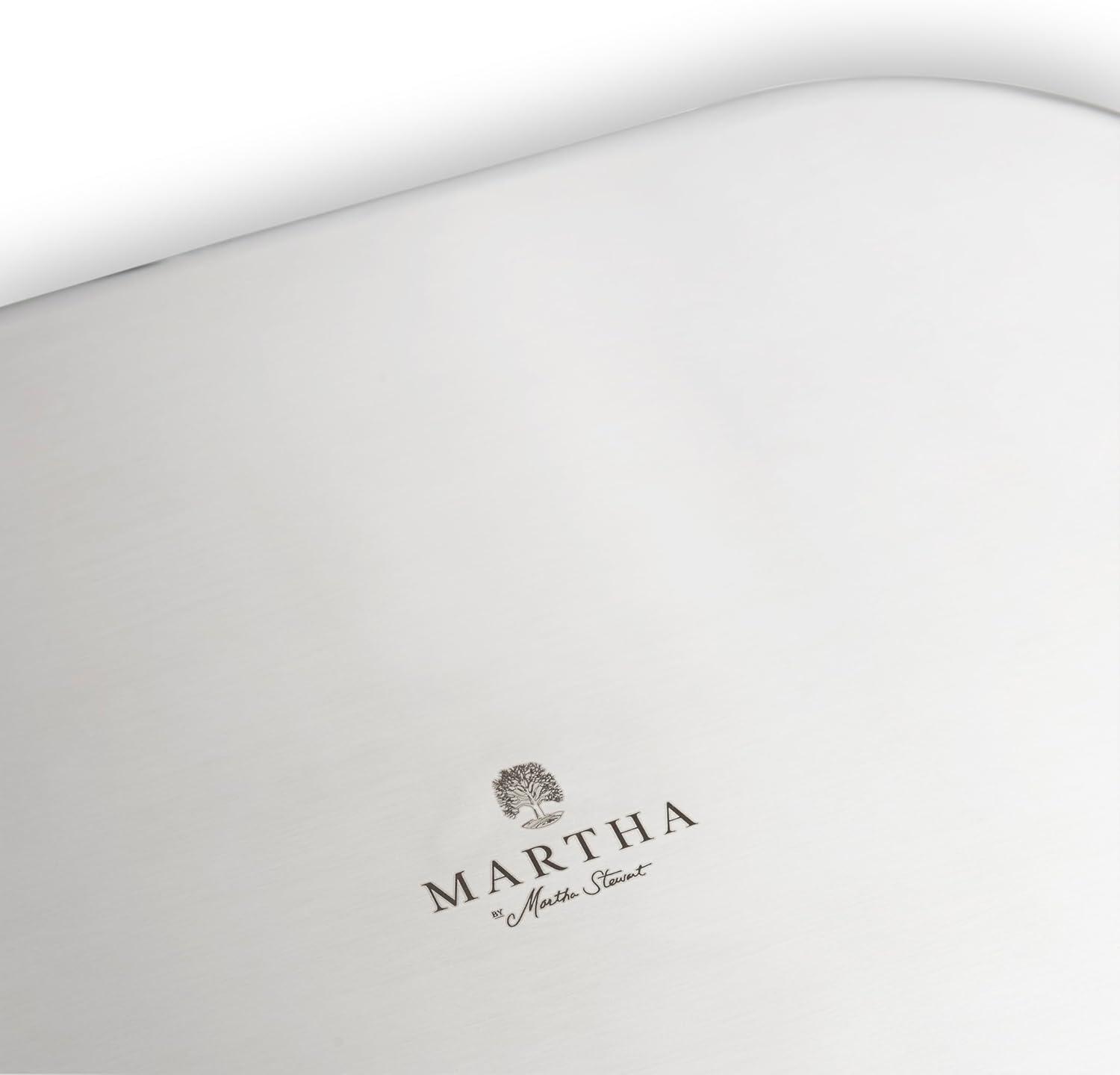 imageMartha by Martha Stewart Triply Stainless Steel 16 Roasting Pan wFlat RackStainless Steel