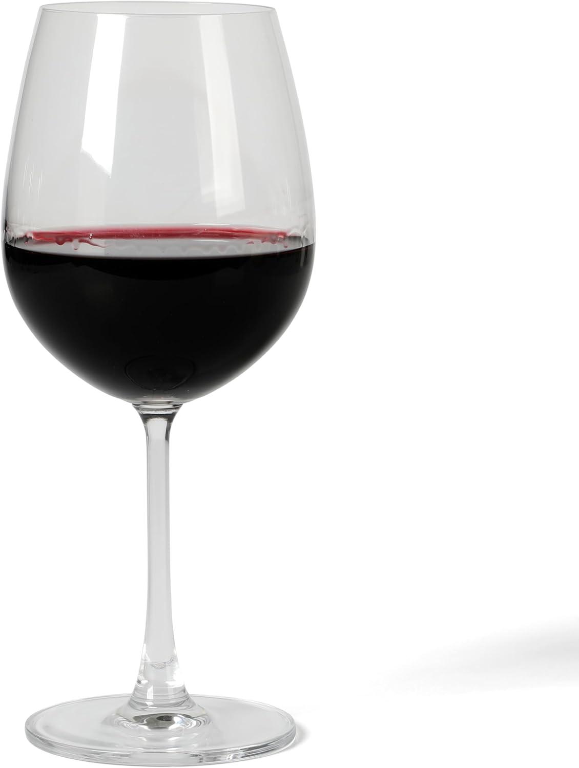 imageMartha Stewart Farrow 18 OZ Large Stemless 4 Pack Multipurpose Wine Glasses Set for Red or White Wine20oz Red Wine Glass 4pack