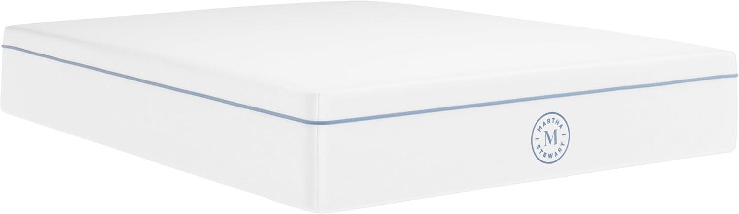 imageMartha Stewart SleepComplete Queen Mattress in a Box MediumFirm Pocket Spring and Foam Hybrid Mattress DualAction Cooling 5Zones Coolweave Cover12 WhiteQueen