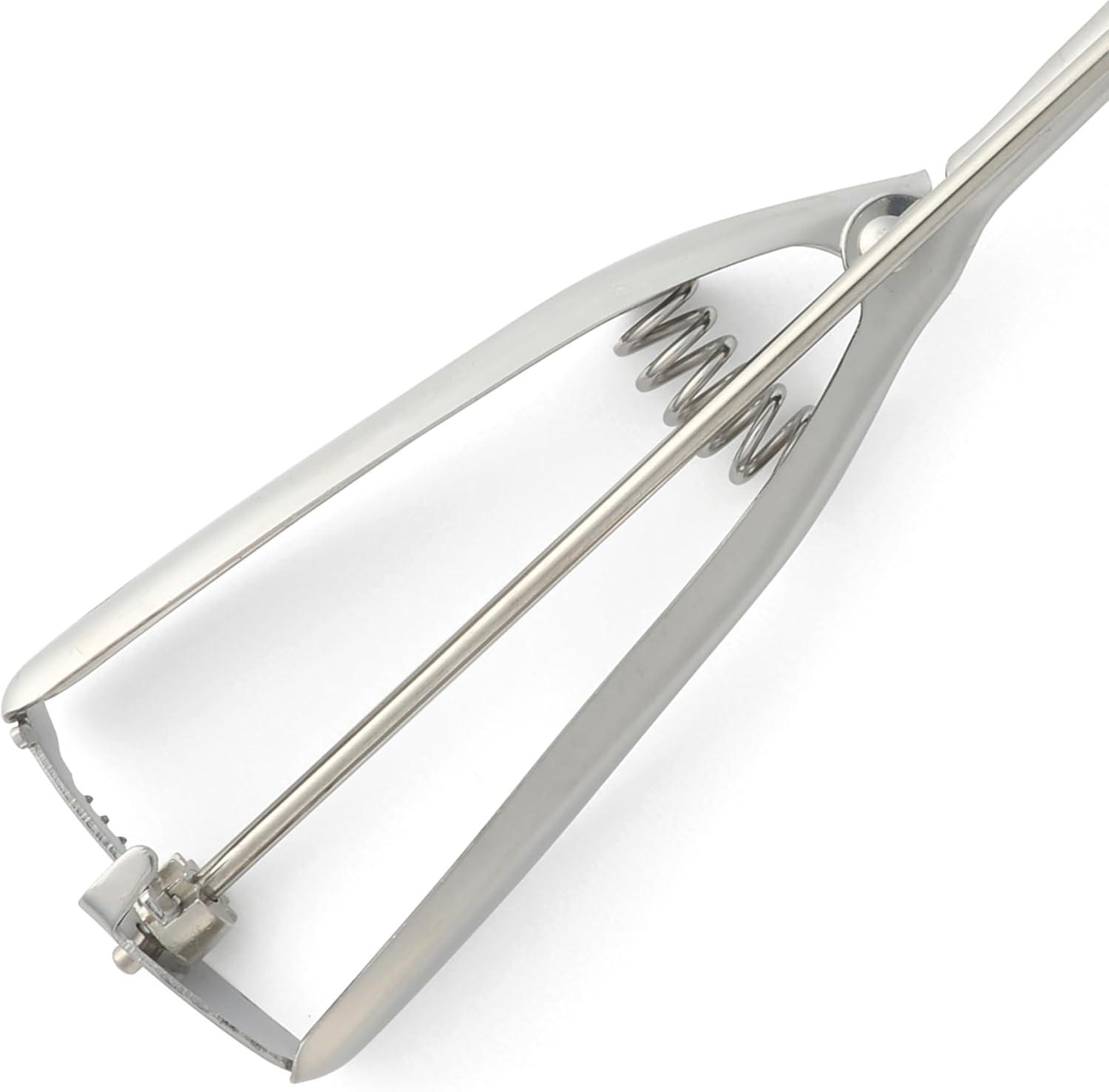 imageMartha Stewart Sprucedale 15Inch Stainless Steel Ice Cream Scooper Durable Kitchen Scoop with Comfortable Handle for Perfect Portions