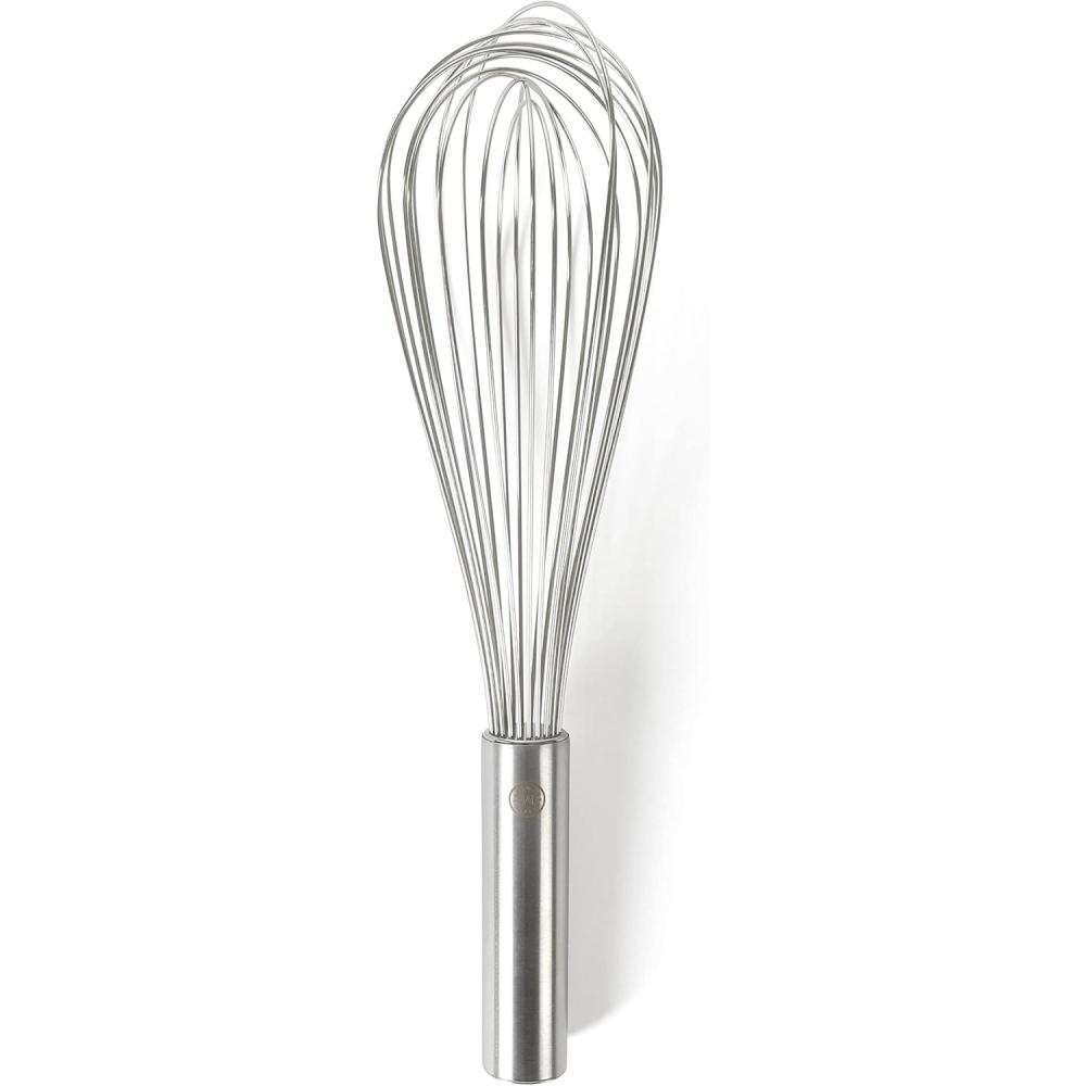 imageMartha Stewart Richburn 12Inch Stainless Steel Balloon Whisk Satin Finish Durable Kitchen Whisk for Mixing and Whipping12 Balloon Whisk
