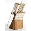 Linen W/ Gold Knife Block