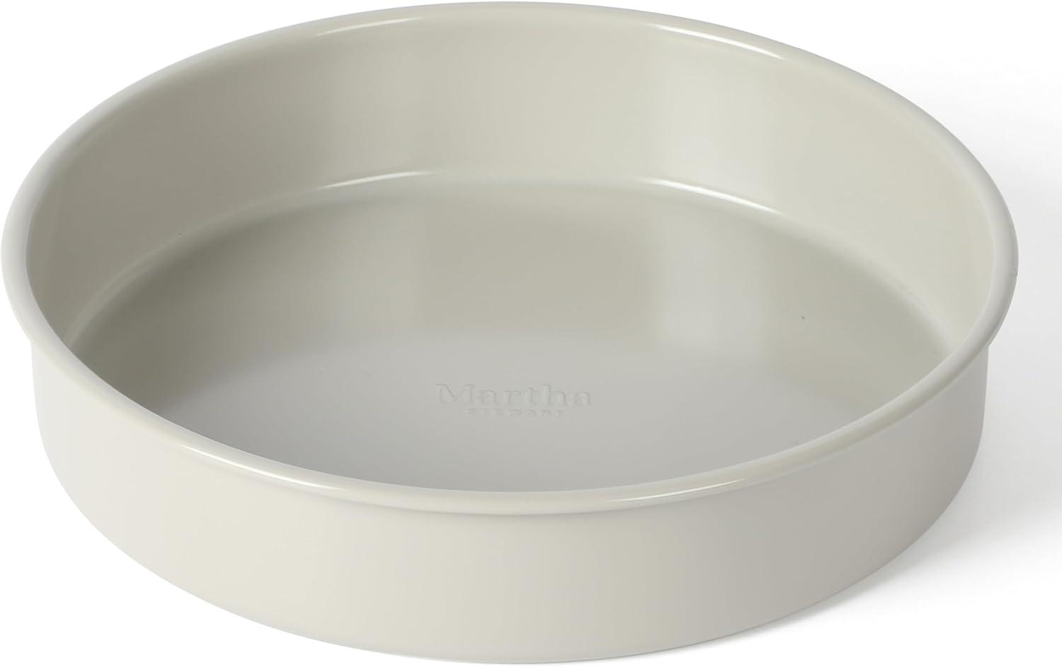 imageMartha Stewart Gallen 9Inch Nonstick Carbon Steel Loaf Pan Teal Durable Bakeware for Even Baking and Easy ReleaseCool Gray