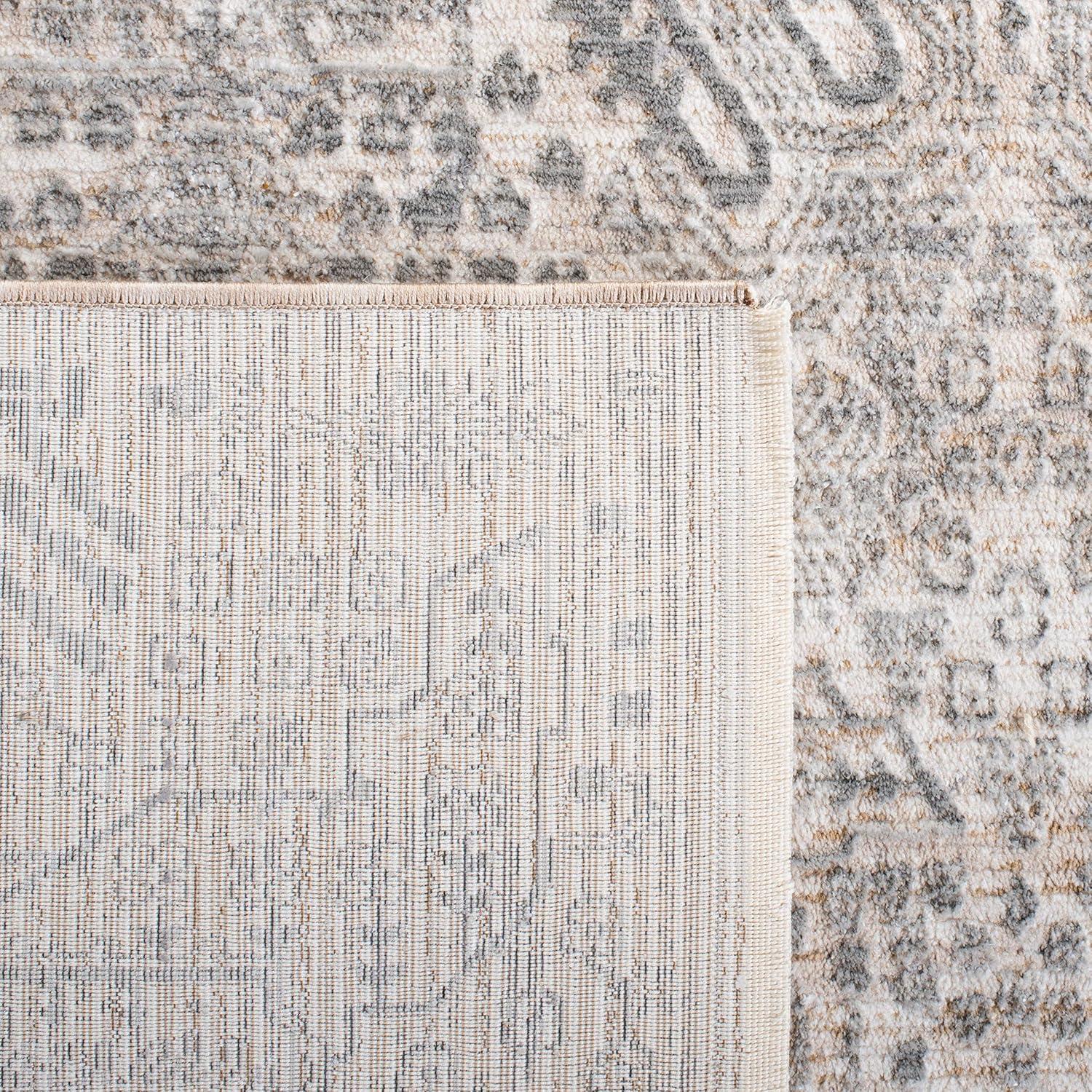 imageMartha Stewart x SAFAVIEH Area Rug Collection 23 x 8 Runner Light Grey amp Beige NonShedding amp Easy Cleaning Ideal for Living Room Bedroom Foyer Hallway MSR8989BLight GreyBeige