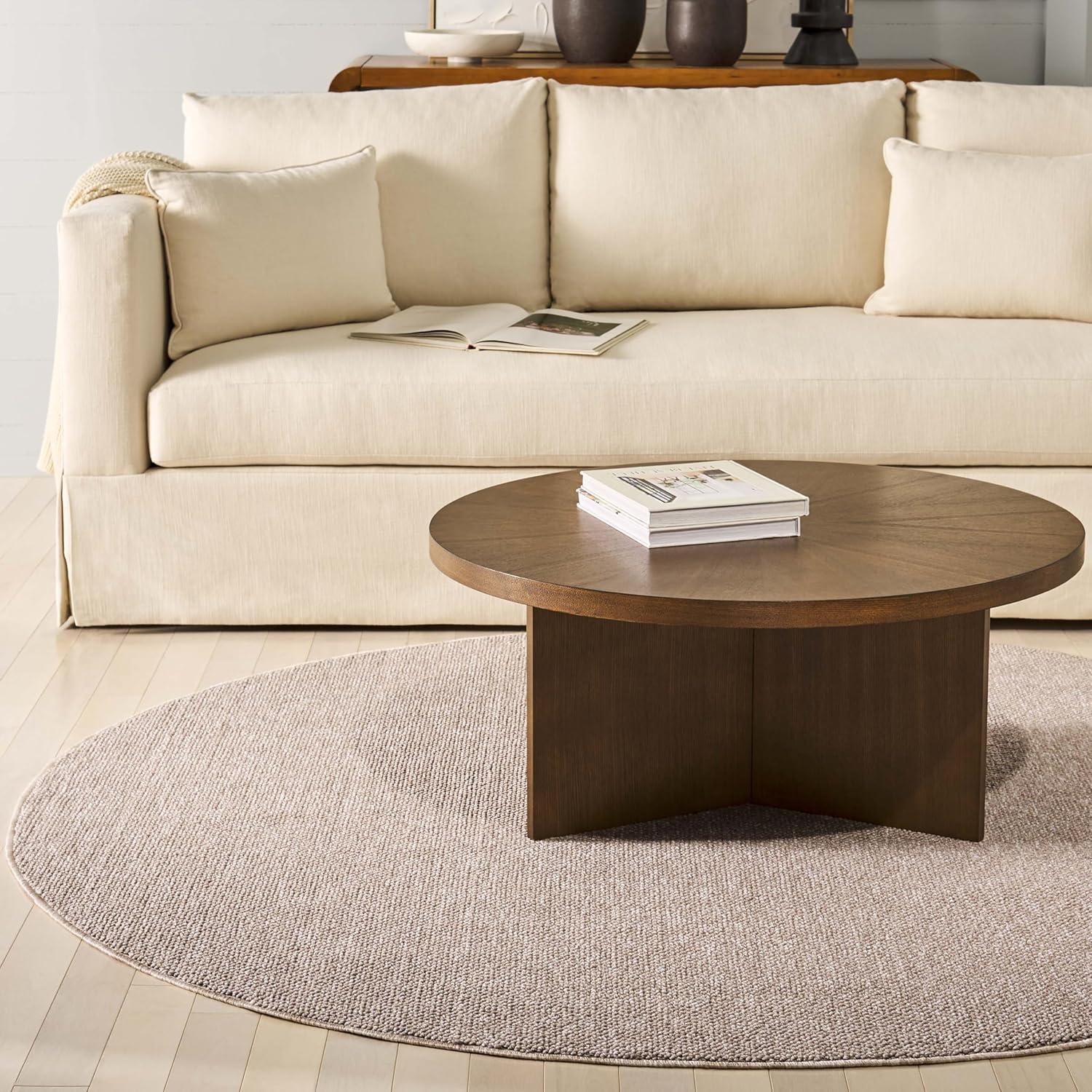 imageMartha Stewart x SAFAVIEH Area Rug Collection 5 x 8 Beige NonShedding amp Easy Cleaning Ideal for Living Room Bedroom Office Dining Space MSR920BBeige