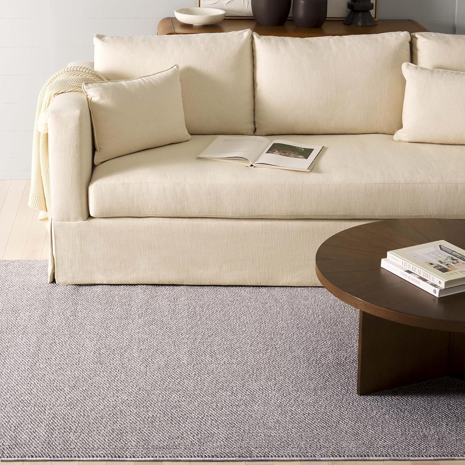 imageMartha Stewart x SAFAVIEH Area Rug Collection 5 x 8 Beige NonShedding amp Easy Cleaning Ideal for Living Room Bedroom Office Dining Space MSR920BGrey