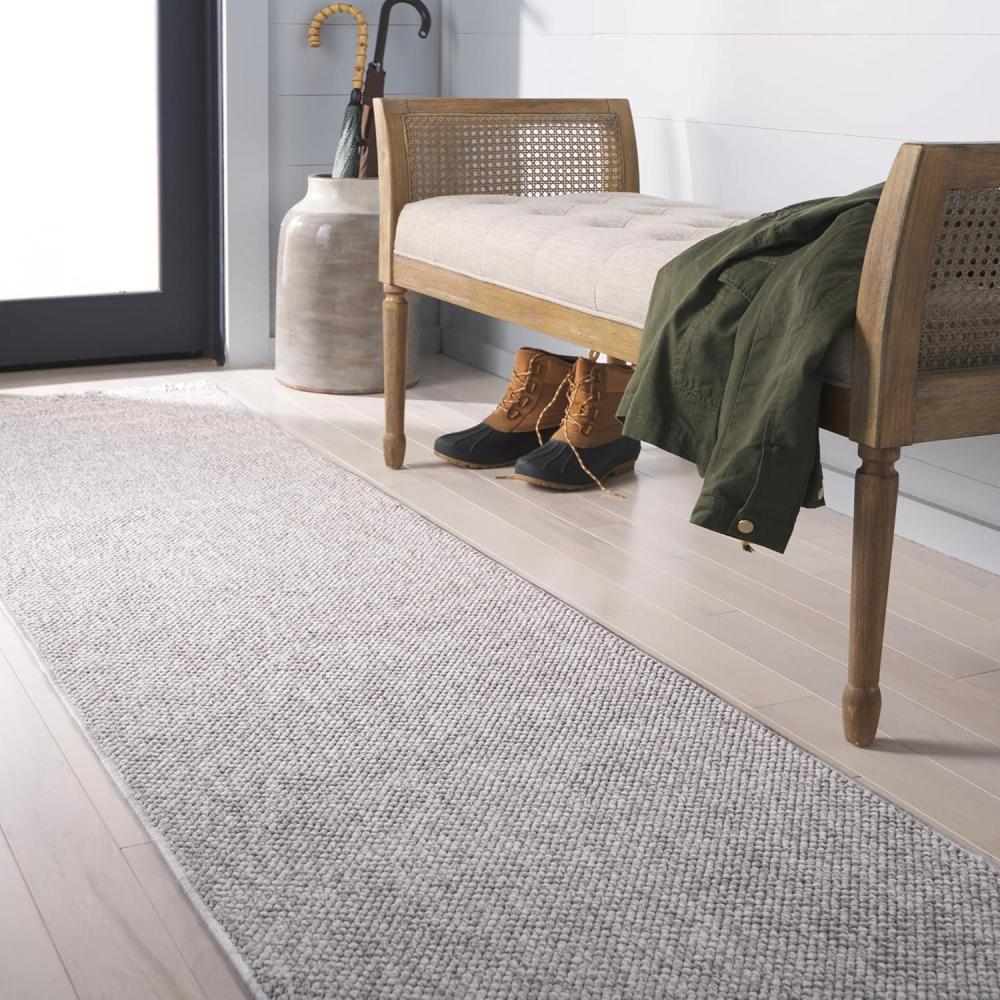 imageMartha Stewart x SAFAVIEH Area Rug Collection 5 x 8 Beige NonShedding amp Easy Cleaning Ideal for Living Room Bedroom Office Dining Space MSR920BGrey