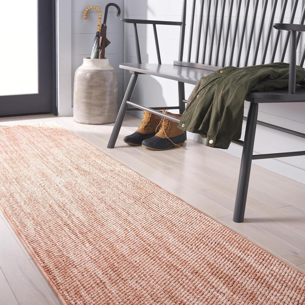 imageMartha Stewart x SAFAVIEH Area Rug Collection 5 x 8 Beige NonShedding amp Easy Cleaning Ideal for Living Room Bedroom Office Dining Space MSR920BRust