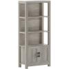 Gray Frame/Oil Rubbed Bronze Hardware