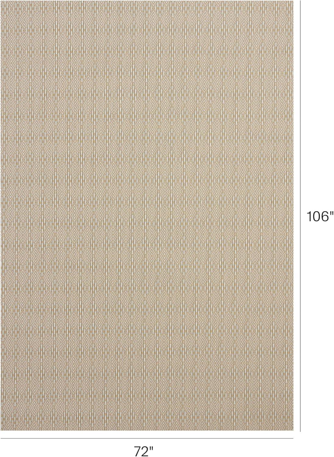 imageChilewich Martha by Martha Stewart Boxwood Rug in Abalone 23 x 36 Easy Care Premium IndoorOutdoor Floor Mat for Entry Kitchen Bath Pool with NonSlip BackingWheat