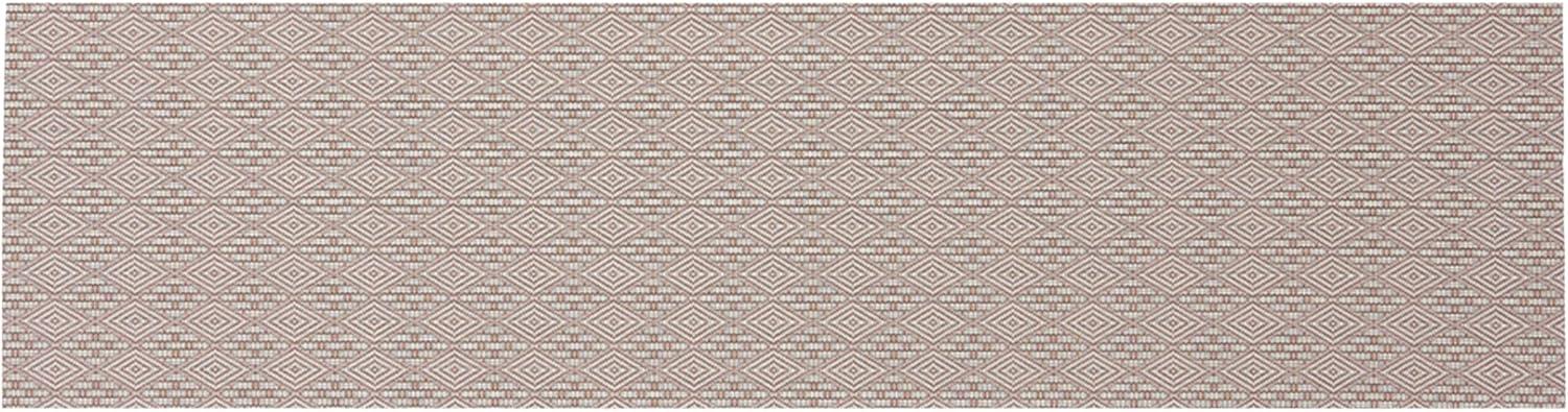 imageChilewich Martha by Martha Stewart Boxwood Rug in Abalone 23 x 36 Easy Care Premium IndoorOutdoor Floor Mat for Entry Kitchen Bath Pool with NonSlip BackingBurnt Coral
