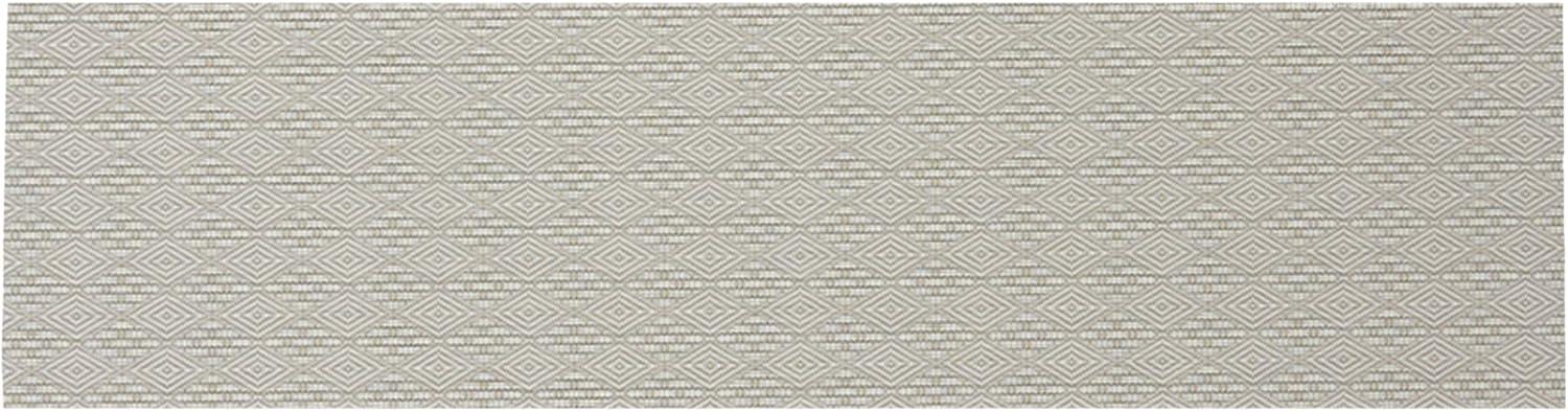 imageChilewich Martha by Martha Stewart Boxwood Rug in Abalone 23 x 36 Easy Care Premium IndoorOutdoor Floor Mat for Entry Kitchen Bath Pool with NonSlip BackingFlax