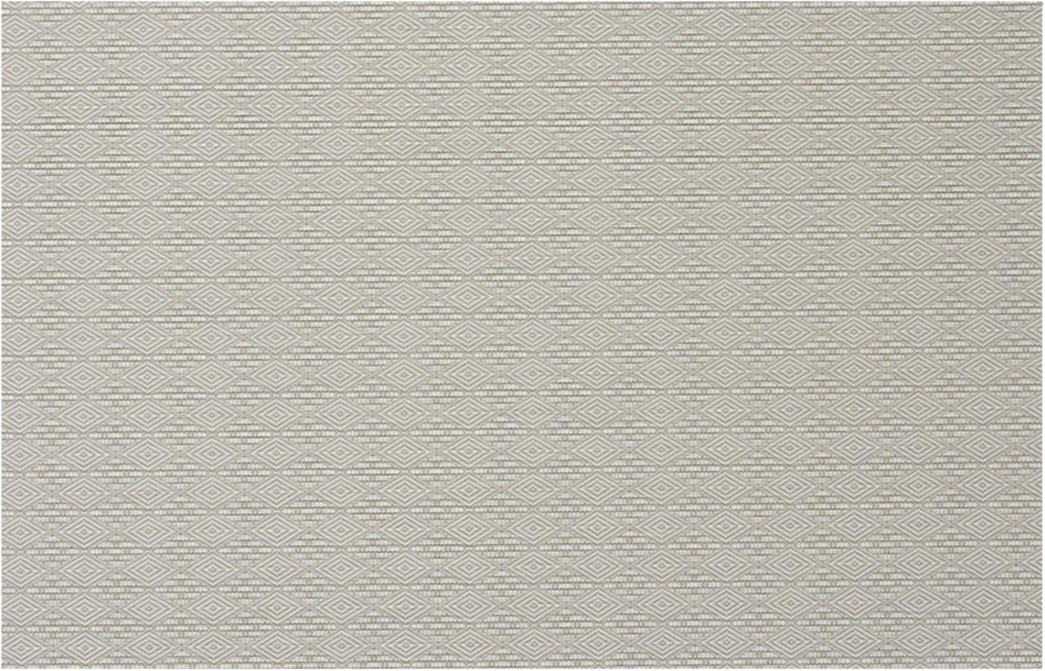 imageChilewich Martha by Martha Stewart Boxwood Rug in Abalone 23 x 36 Easy Care Premium IndoorOutdoor Floor Mat for Entry Kitchen Bath Pool with NonSlip BackingFlax