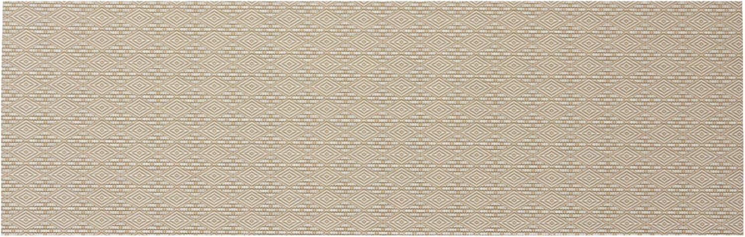 imageChilewich Martha by Martha Stewart Boxwood Rug in Abalone 23 x 36 Easy Care Premium IndoorOutdoor Floor Mat for Entry Kitchen Bath Pool with NonSlip BackingWheat