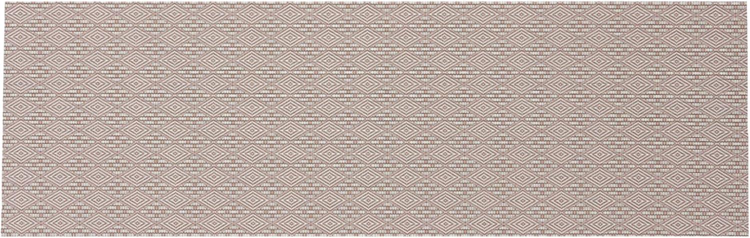 imageChilewich Martha by Martha Stewart Boxwood Rug in Abalone 23 x 36 Easy Care Premium IndoorOutdoor Floor Mat for Entry Kitchen Bath Pool with NonSlip BackingBurnt Coral