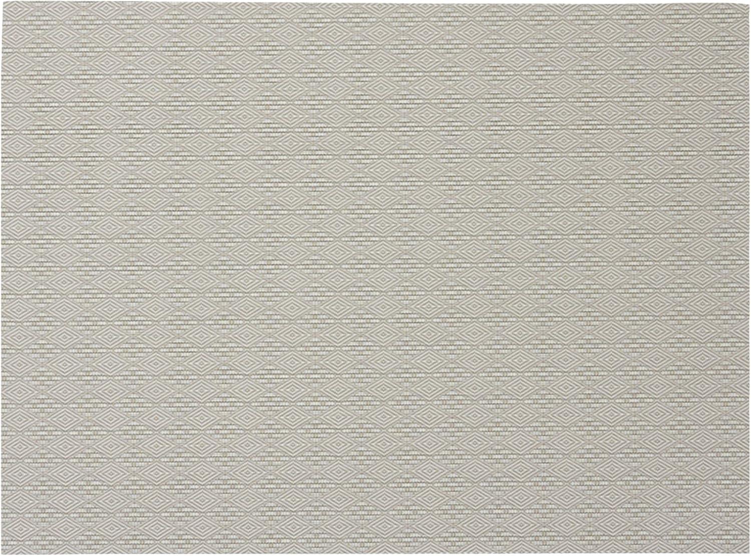 imageChilewich Martha by Martha Stewart Boxwood Rug in Abalone 23 x 36 Easy Care Premium IndoorOutdoor Floor Mat for Entry Kitchen Bath Pool with NonSlip BackingFlax