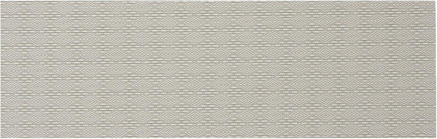 imageChilewich Martha by Martha Stewart Boxwood Rug in Abalone 23 x 36 Easy Care Premium IndoorOutdoor Floor Mat for Entry Kitchen Bath Pool with NonSlip BackingFlax