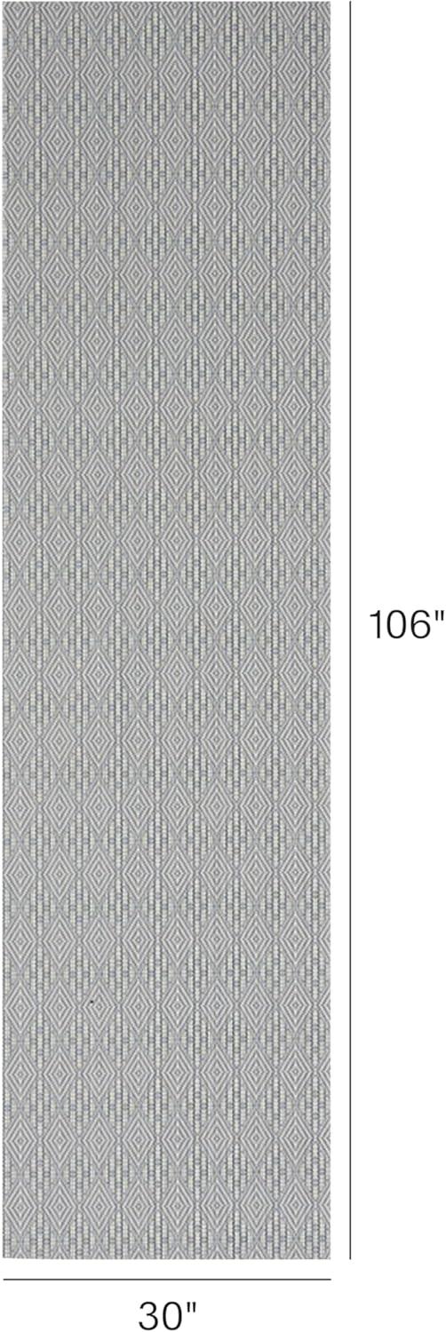 imageChilewich Martha by Martha Stewart Boxwood Rug in Abalone 23 x 36 Easy Care Premium IndoorOutdoor Floor Mat for Entry Kitchen Bath Pool with NonSlip BackingSea