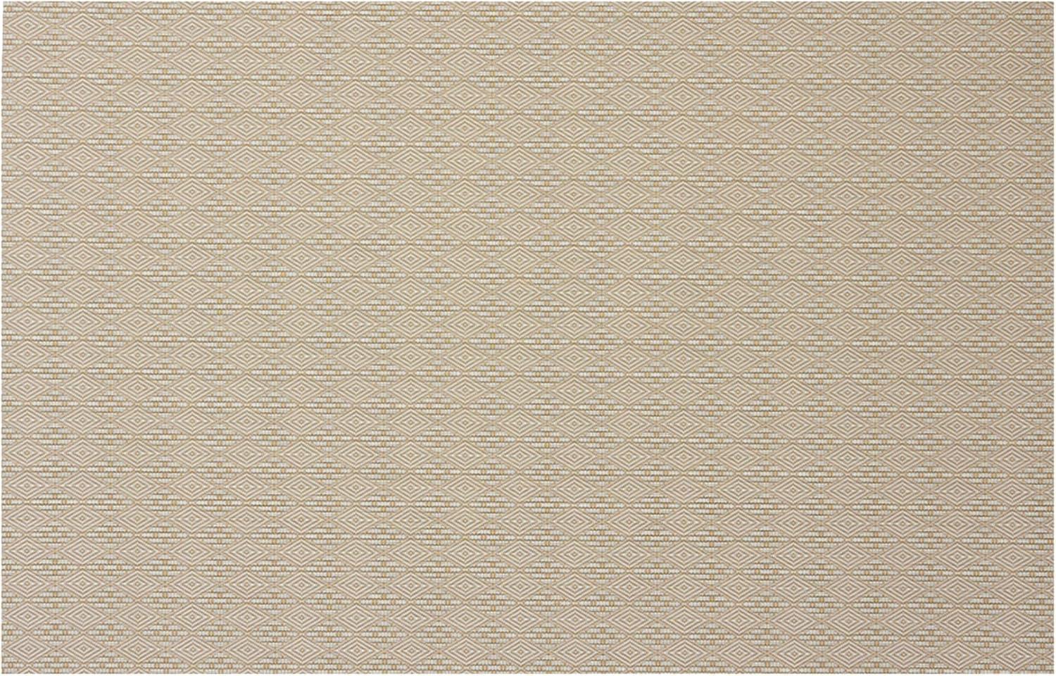 imageChilewich Martha by Martha Stewart Boxwood Rug in Abalone 23 x 36 Easy Care Premium IndoorOutdoor Floor Mat for Entry Kitchen Bath Pool with NonSlip BackingWheat