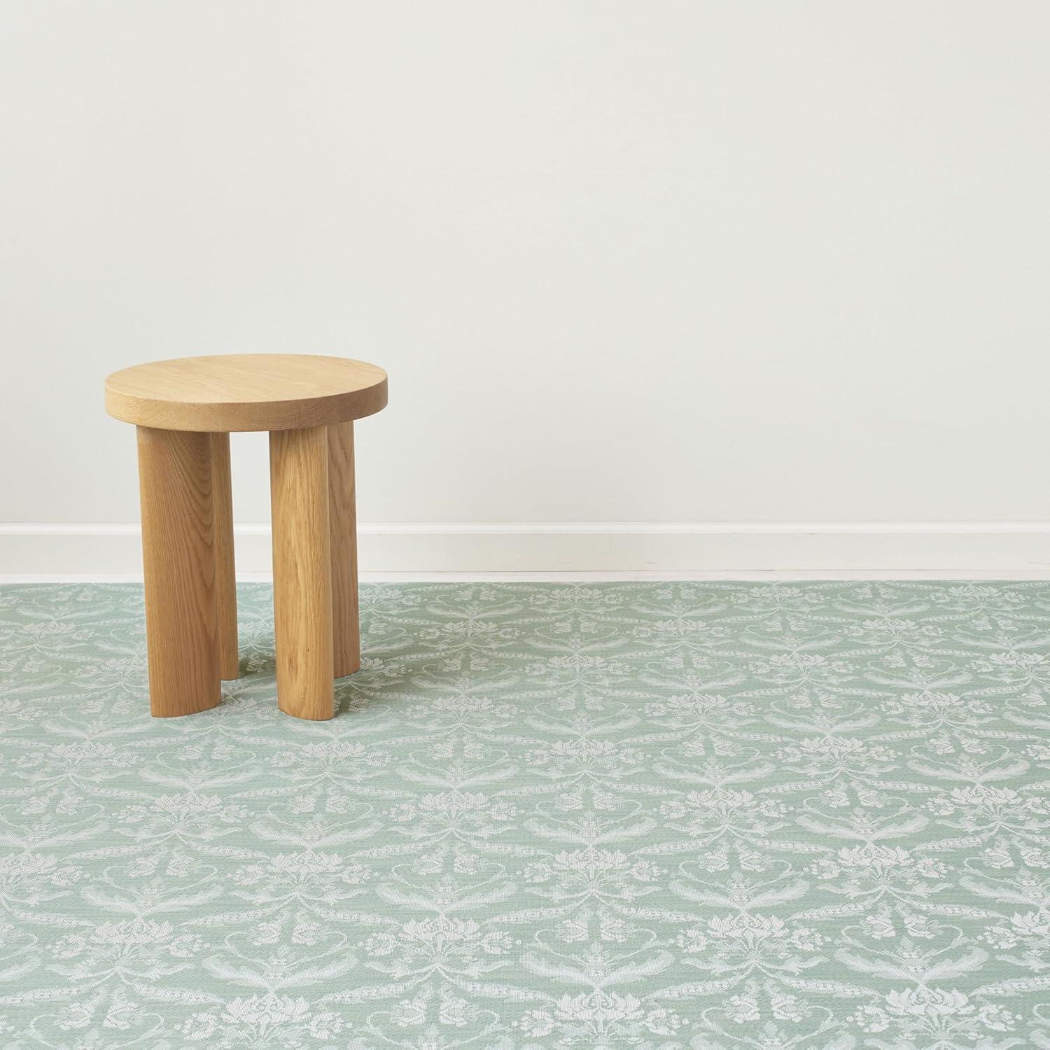 imageChilewich Martha by Martha Stewart Damask Rug in Abalone 23x36 Easy Care Premium IndoorOutdoor Floor Mat for Entry Kitchen Bath Pool with NonSlip BackingAbalone