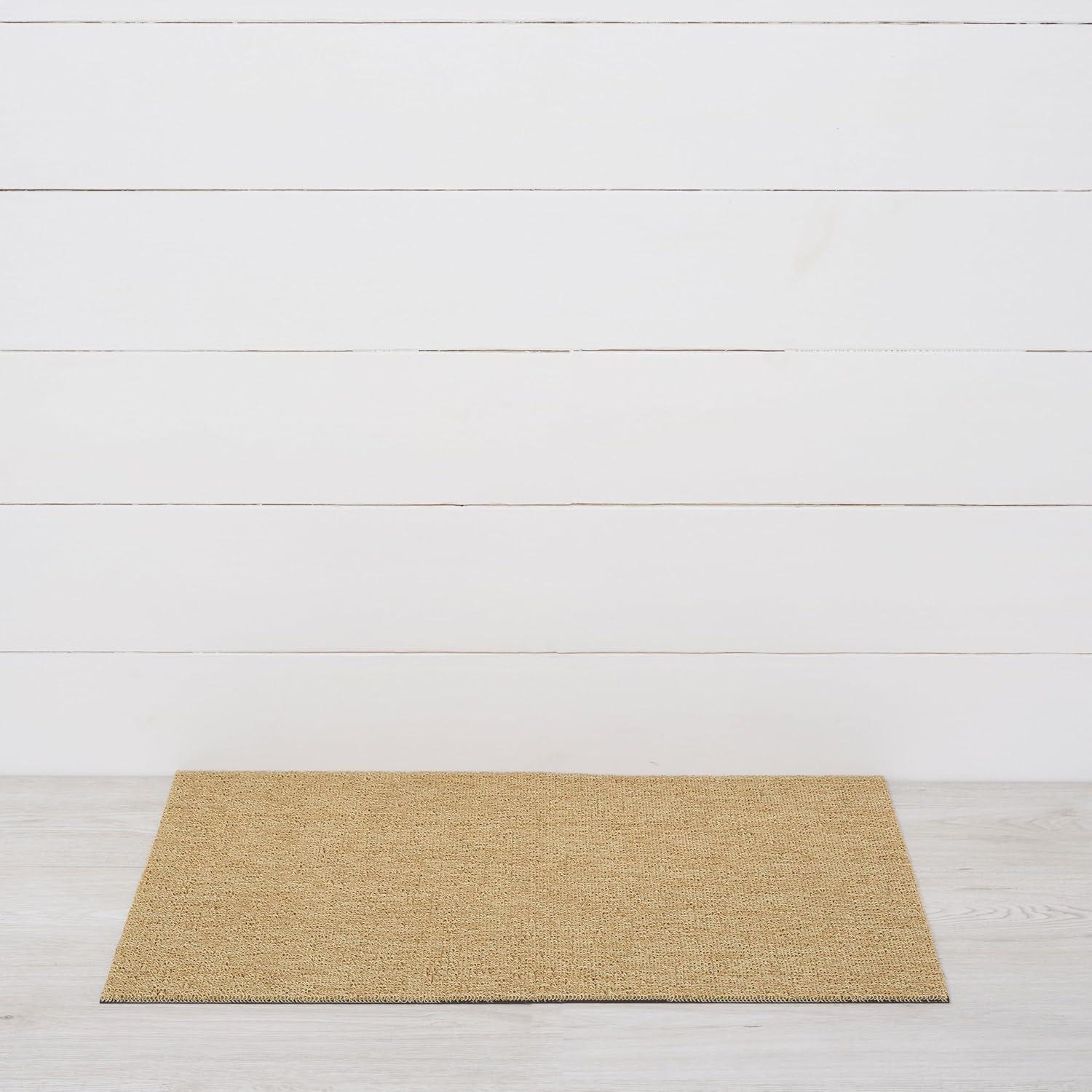 imageChilewich Martha by Martha Stewart Heathered Shag Runner in Flax 2x6 Easy Care Premium IndoorOutdoor Tufted Rug for Entry Kitchen Bath Pool with Weatherproof BackingWheat