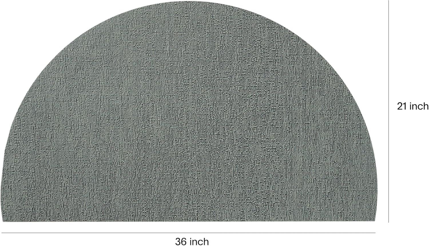 imageChilewich Martha by Martha Stewart Heathered Shag Runner in Flax 2x6 Easy Care Premium IndoorOutdoor Tufted Rug for Entry Kitchen Bath Pool with Weatherproof BackingAbalone