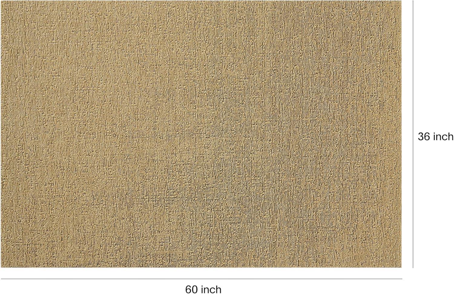 imageChilewich Martha by Martha Stewart Heathered Shag Runner in Flax 2x6 Easy Care Premium IndoorOutdoor Tufted Rug for Entry Kitchen Bath Pool with Weatherproof BackingWheat