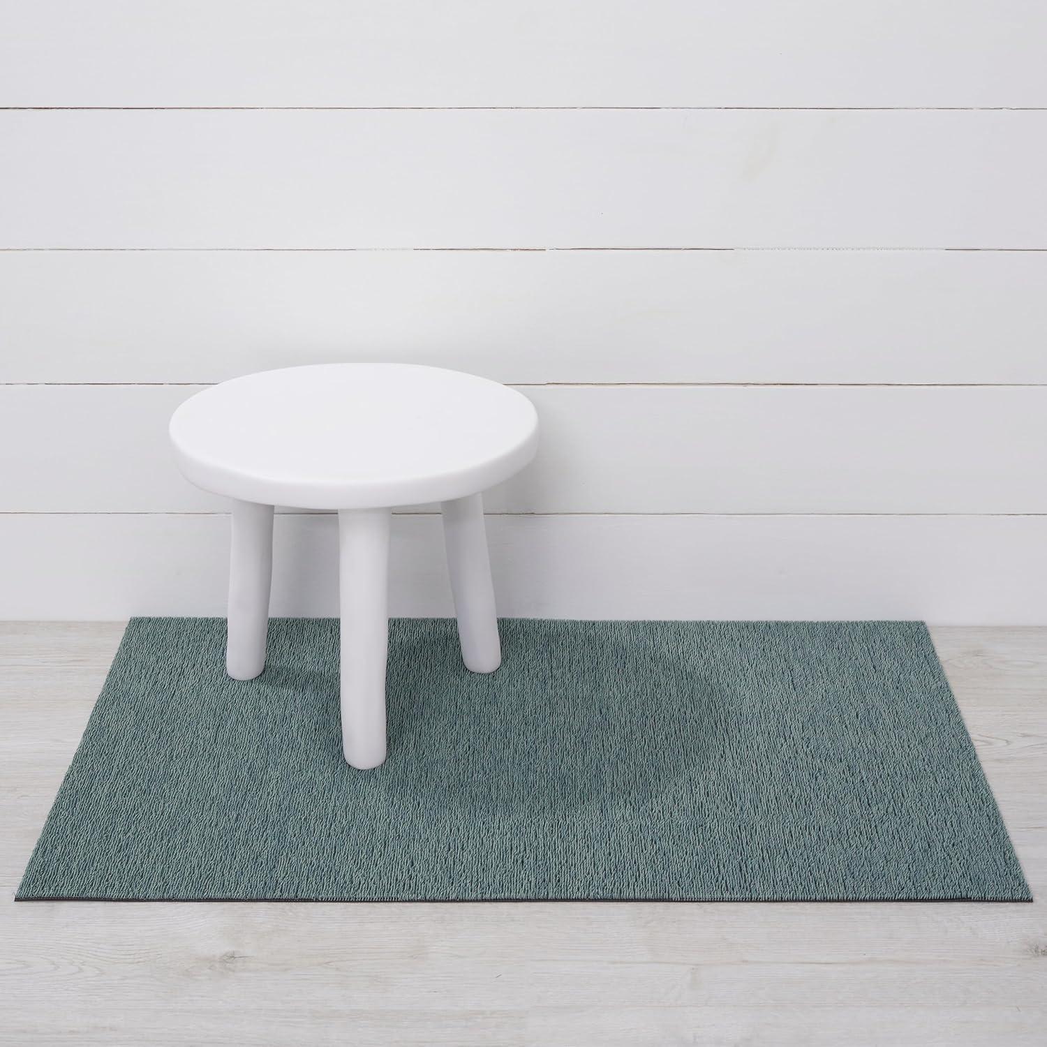 imageChilewich Martha by Martha Stewart Heathered Shag Runner in Flax 2x6 Easy Care Premium IndoorOutdoor Tufted Rug for Entry Kitchen Bath Pool with Weatherproof BackingAbalone
