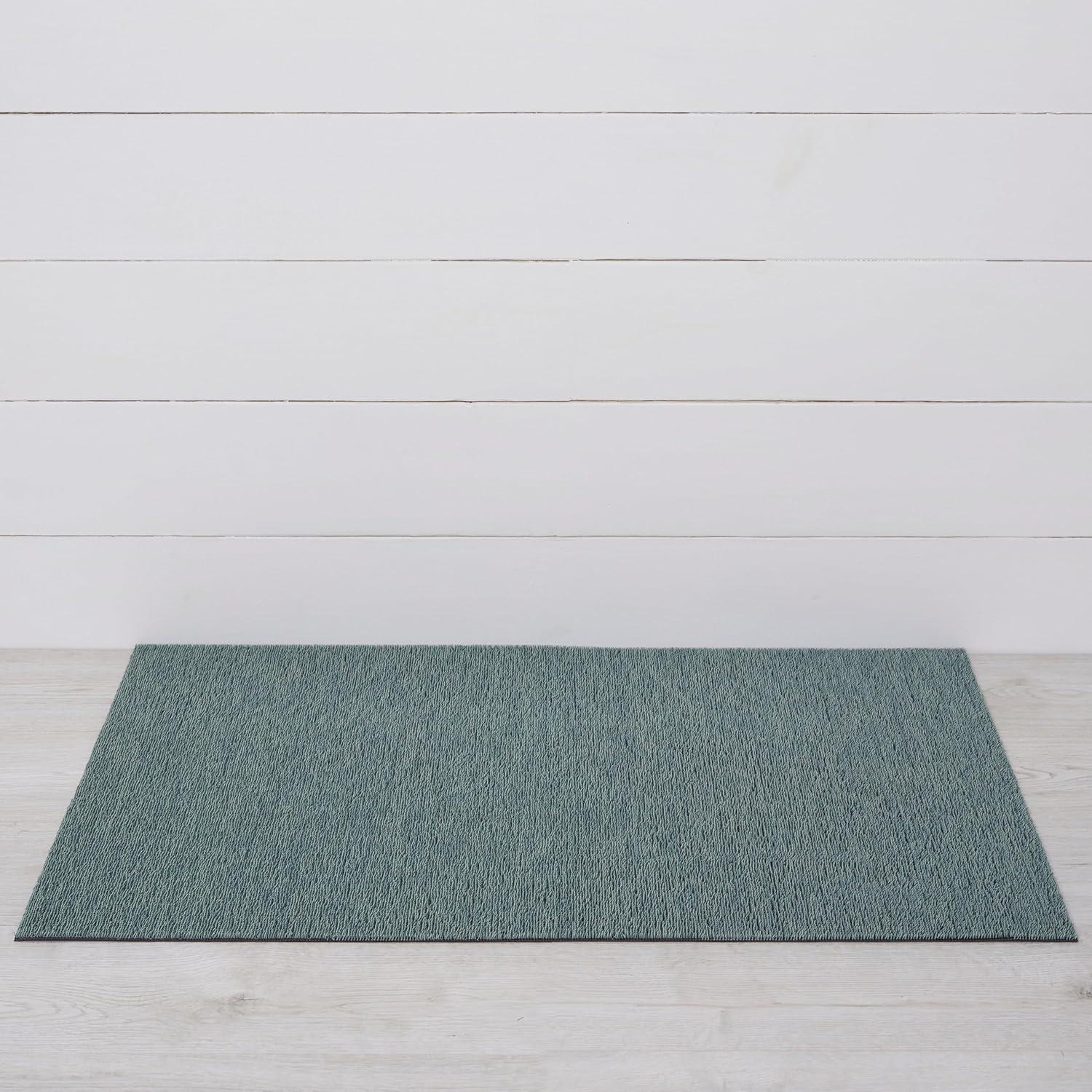 imageChilewich Martha by Martha Stewart Heathered Shag Runner in Flax 2x6 Easy Care Premium IndoorOutdoor Tufted Rug for Entry Kitchen Bath Pool with Weatherproof BackingAbalone