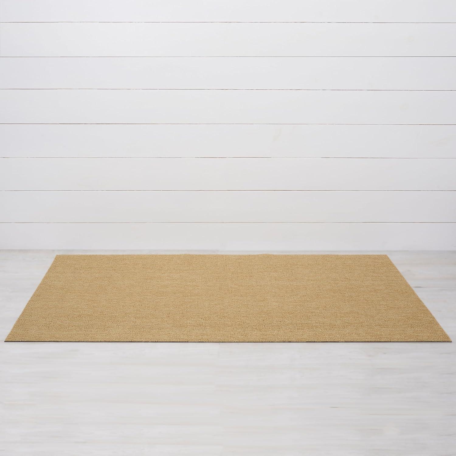 imageChilewich Martha by Martha Stewart Heathered Shag Runner in Flax 2x6 Easy Care Premium IndoorOutdoor Tufted Rug for Entry Kitchen Bath Pool with Weatherproof BackingWheat