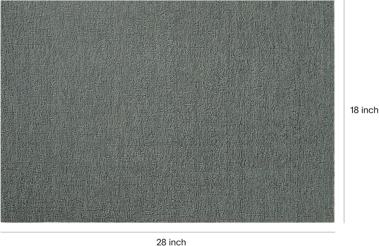 imageChilewich Martha by Martha Stewart Heathered Shag Runner in Flax 2x6 Easy Care Premium IndoorOutdoor Tufted Rug for Entry Kitchen Bath Pool with Weatherproof BackingAbalone