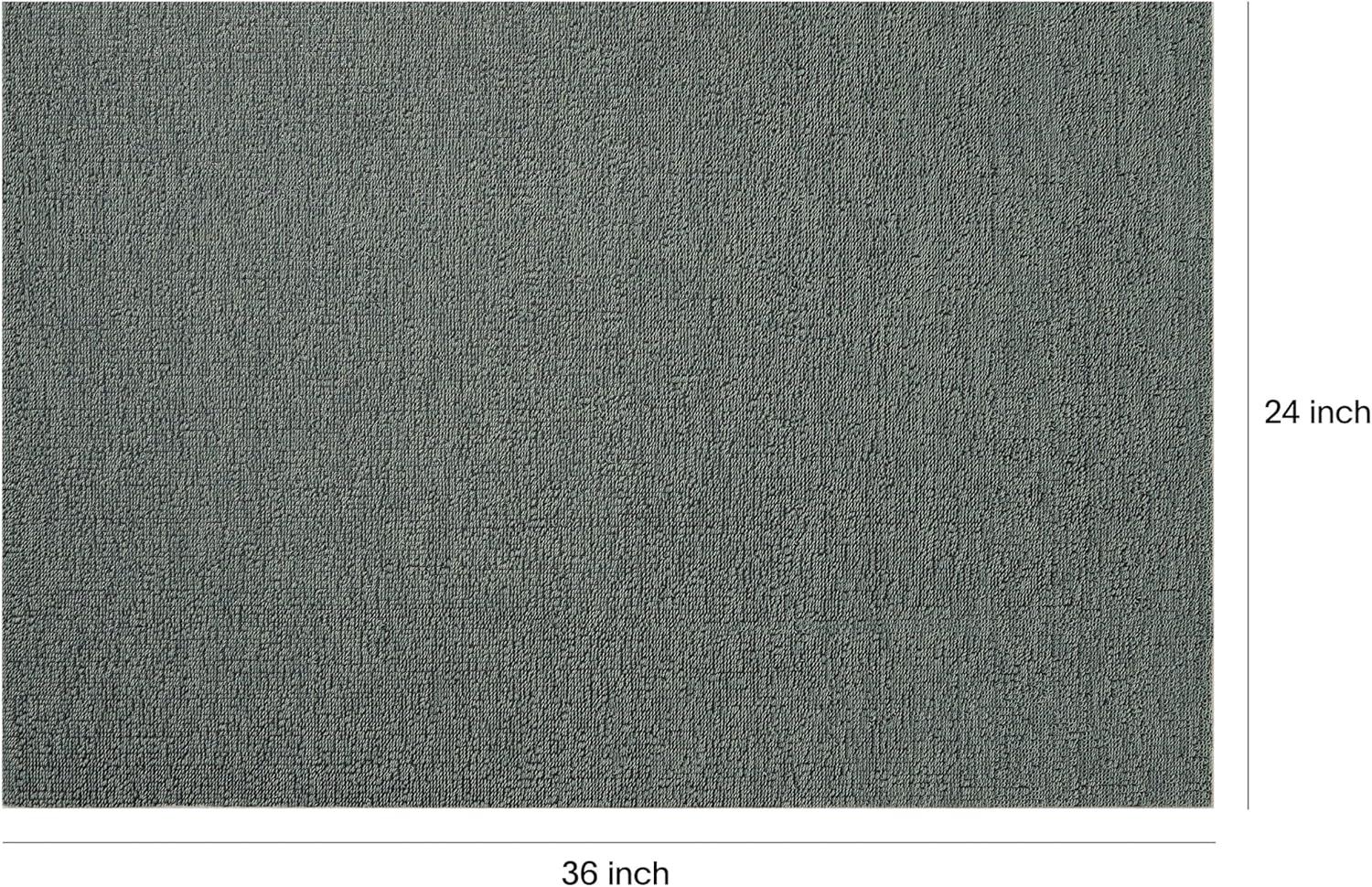 imageChilewich Martha by Martha Stewart Heathered Shag Runner in Flax 2x6 Easy Care Premium IndoorOutdoor Tufted Rug for Entry Kitchen Bath Pool with Weatherproof BackingAbalone