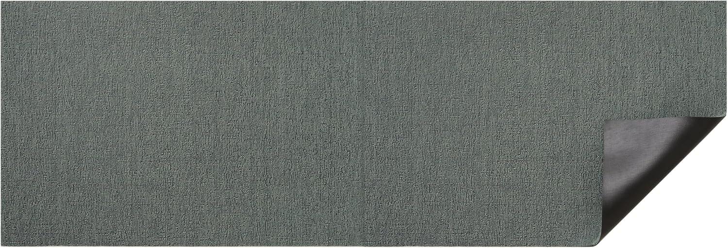 imageChilewich Martha by Martha Stewart Heathered Shag Runner in Flax 2x6 Easy Care Premium IndoorOutdoor Tufted Rug for Entry Kitchen Bath Pool with Weatherproof BackingAbalone