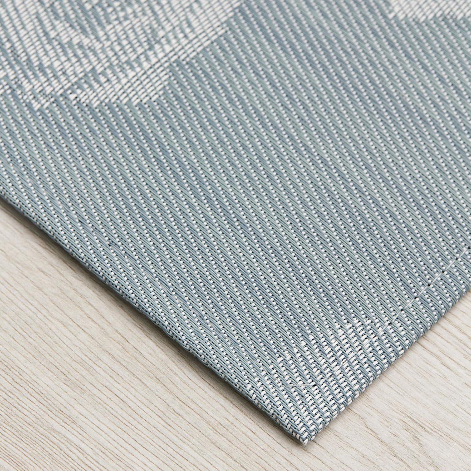 imageChilewich Martha by Martha Stewart Rosette Rug in Burnt Coral 23x36 Easy Care Premium IndoorOutdoor Floor Mat for Entry Kitchen Bath Pool with NonSlip BackingSea