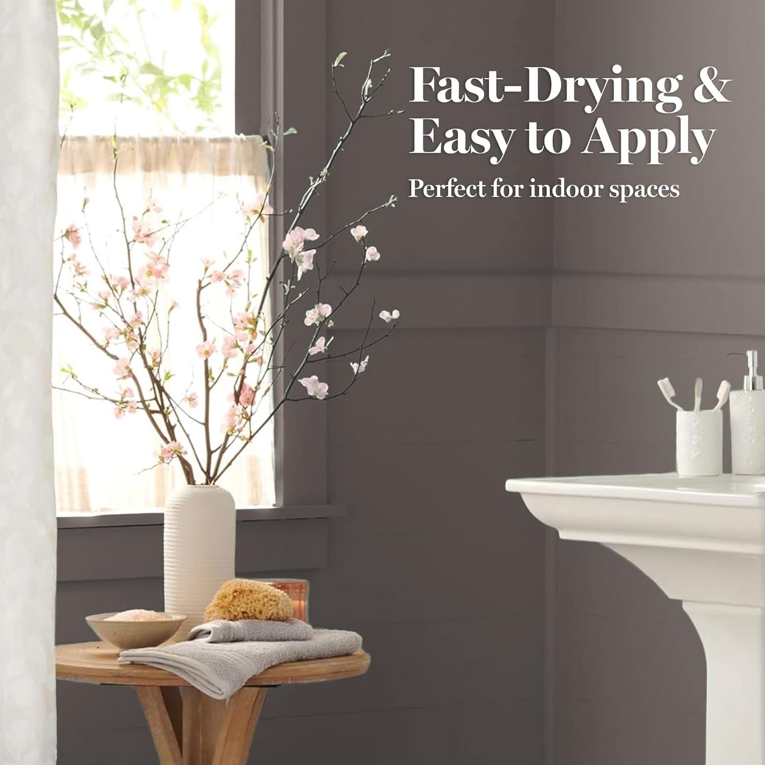 imageMartha by Martha Stewart Interior Paint ECO Satin Enamel 10L Bedford Gray