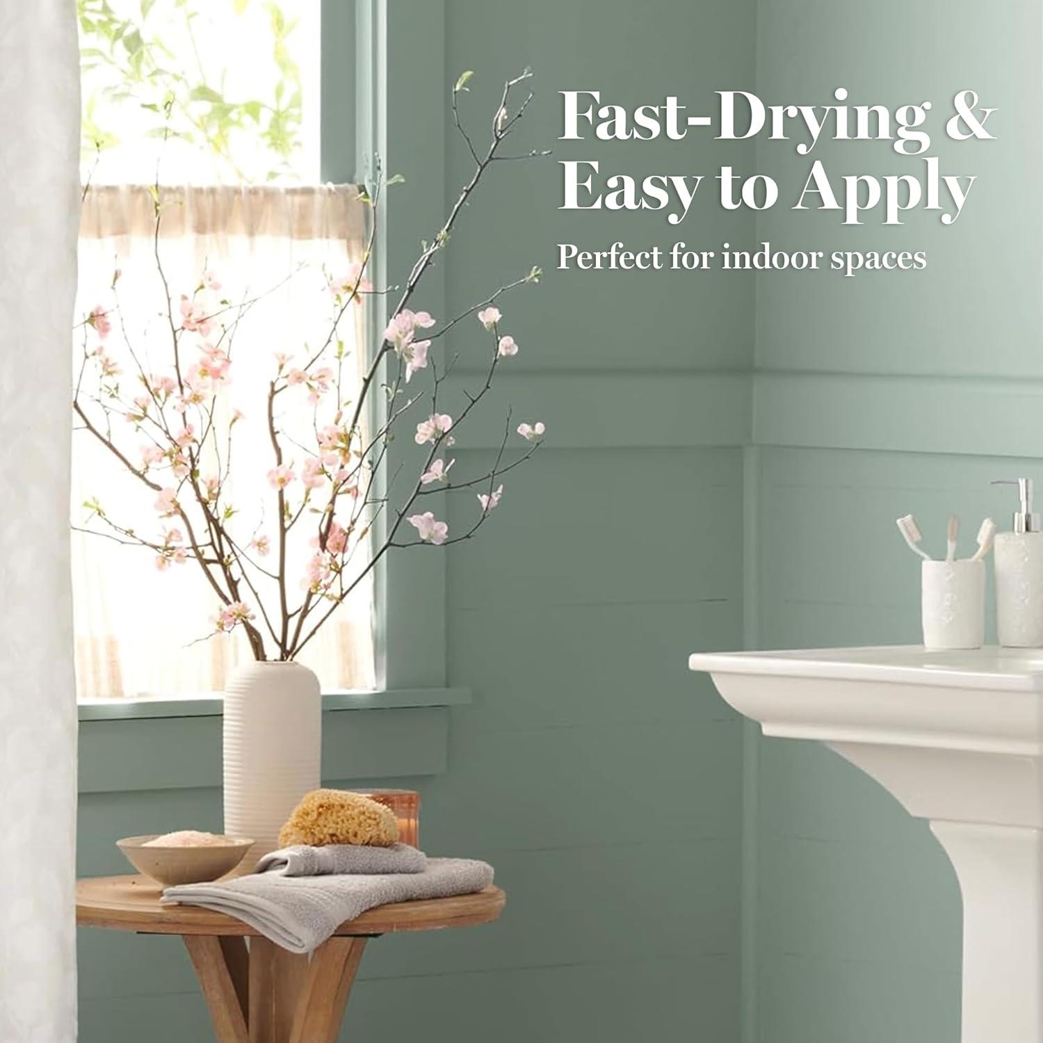 imageMartha by Martha Stewart Interior Paint Eurolux Interior Flat 05L Batter Bowl Green