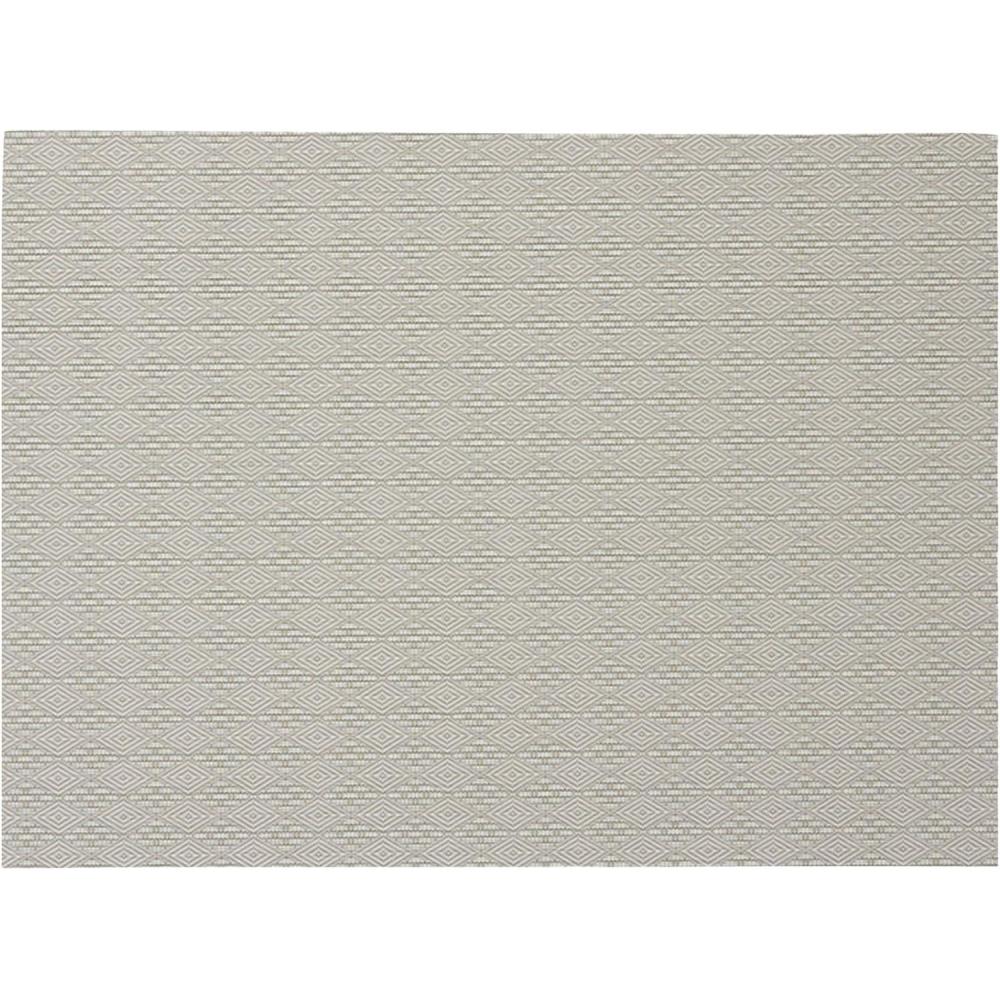 imageChilewich Martha by Martha Stewart Boxwood Rug in Abalone 23 x 36 Easy Care Premium IndoorOutdoor Floor Mat for Entry Kitchen Bath Pool with NonSlip BackingFlax