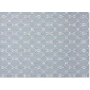 Chilewich Martha by Martha Stewart Coverlet Rug in Wheat – 23″x36″ – Easy Care – Premium Indoor/Outdoor Floor Mat for Entry, Kitchen, Bath, Pool with Non-Slip Backing(Sea)