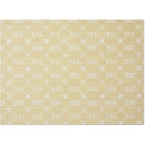 Chilewich Martha by Martha Stewart Coverlet Rug in Wheat – 23″x36″ – Easy Care – Premium Indoor/Outdoor Floor Mat for Entry, Kitchen, Bath, Pool with Non-Slip Backing(Wheat)
