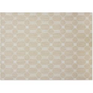 Chilewich Martha by Martha Stewart Coverlet Rug in Wheat – 23″x36″ – Easy Care – Premium Indoor/Outdoor Floor Mat for Entry, Kitchen, Bath, Pool with Non-Slip Backing(Flax)