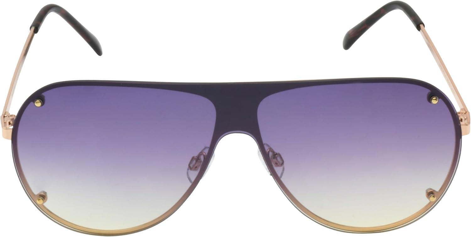 imageMartha Stewart Women Protective Metal Aviator Pilot SunglassesGold Tortoise