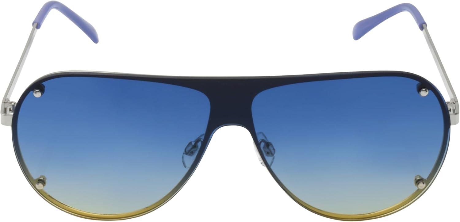 imageMartha Stewart Women Protective Metal Aviator Pilot SunglassesSilver Blue