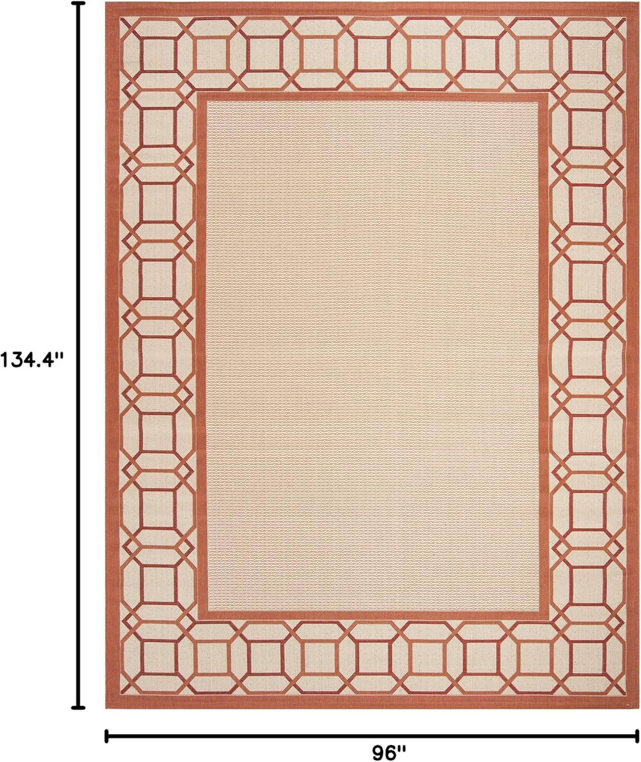 imageMartha Stewart x SAFAVIEH Outdoor Area Rug Collection 8 x 112 Cinnamon Stick Weather Resistant amp Washable Ideal for Patio Backyard Mudroom Deck Dining Space MSR4266231A11