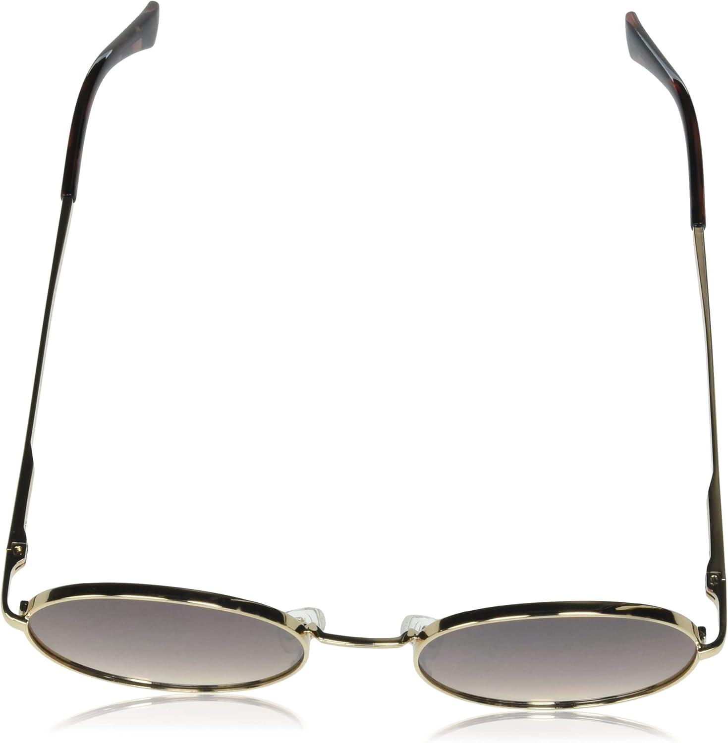 imageMARTHA STEWART Womens MS141 Vintage UV Protective Round Sunglasses Timeless Modern Gifts for Women 53 mmGold and Tortoise