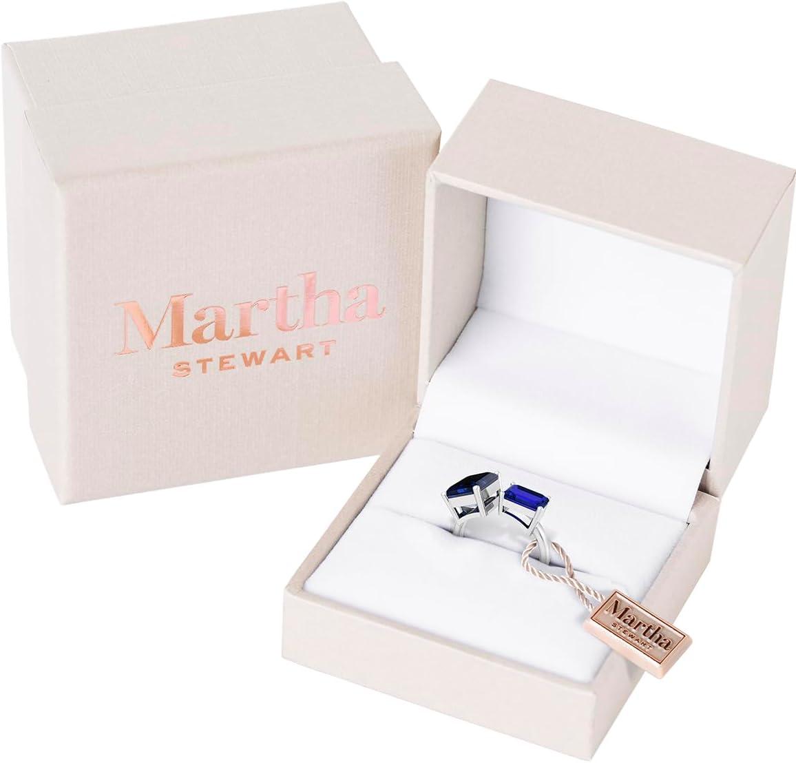 imageMartha Stewart 4 12 Carat Two Stone Gemstone Ring For Women in Sterling Silver Gemstone Jewelry For WomenOption 10