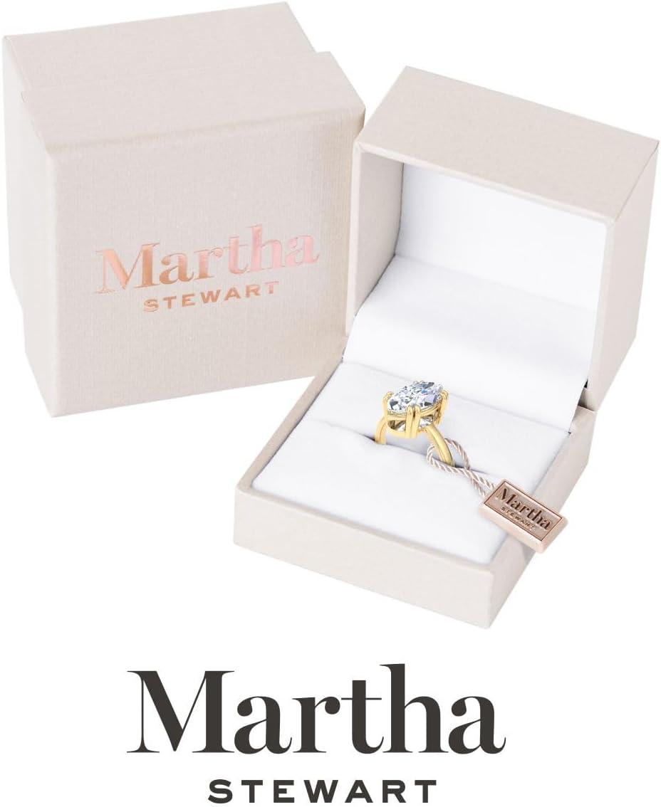 imageMartha Stewart Marquise Shape Lab Grown Diamond Solitaire Ring Diamond Engagement Ring in 14 Karat Goldyellowgold