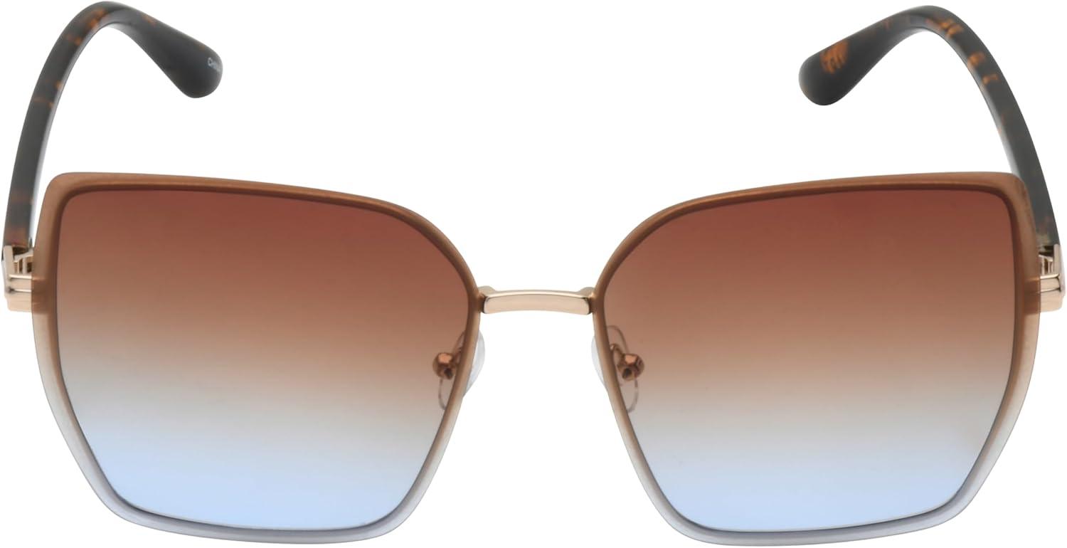 imageMartha Stewart Women Cat Eye SunglassesGold Tortoise