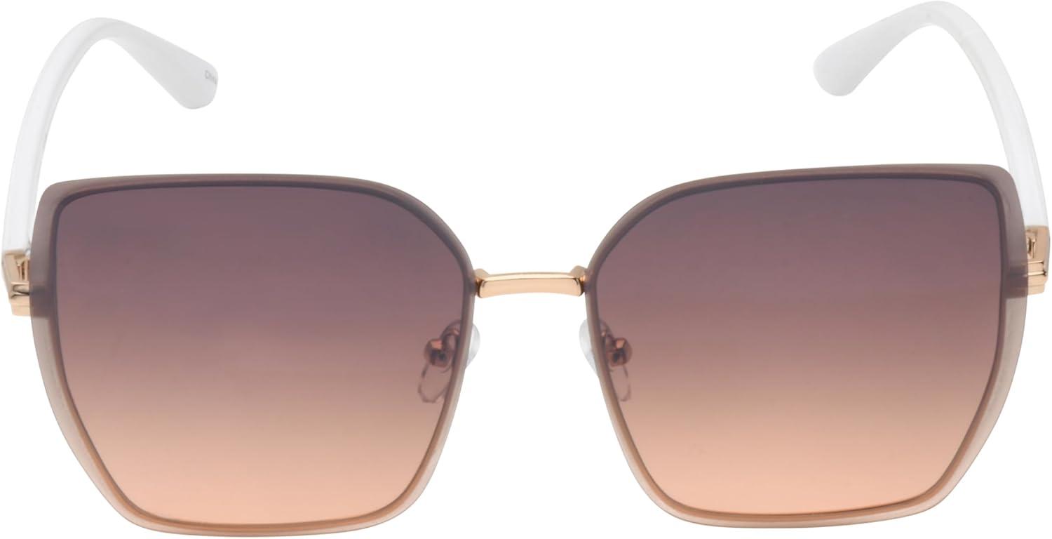 imageMartha Stewart Women Cat Eye SunglassesRose Gold White