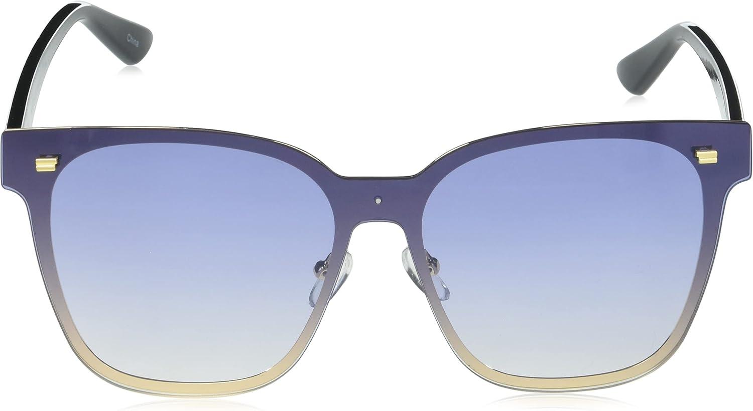 imageMartha Stewart Women Retro Metal Protective SunglassesBlue Fade