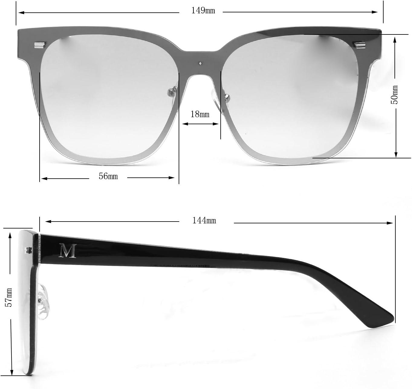 imageMartha Stewart Women Retro Metal Protective SunglassesBlue Fade